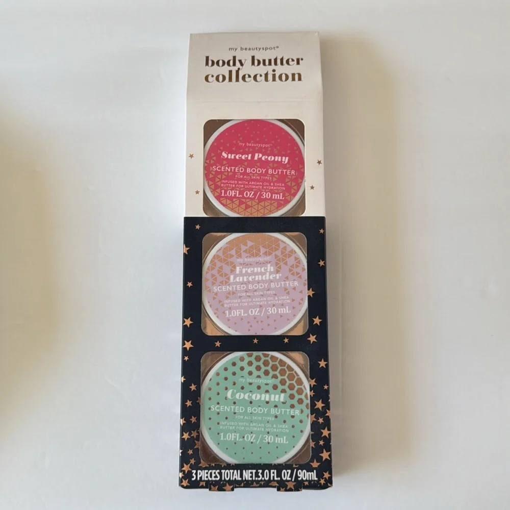 Starry Night Vanilla Bath Salts And My Beauty Spot Scented Body Butter 3 Scents.